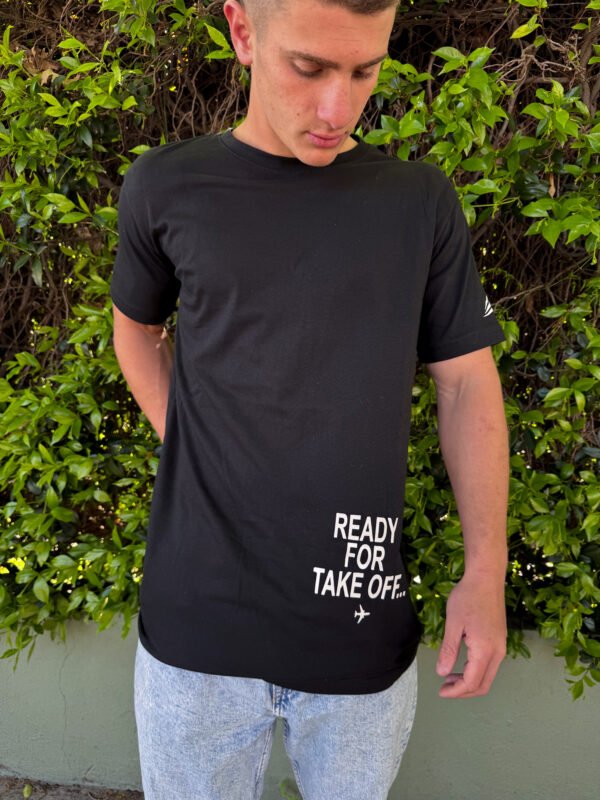 REMERA READY FOR TAKE OFF NEGRO 1 scaled